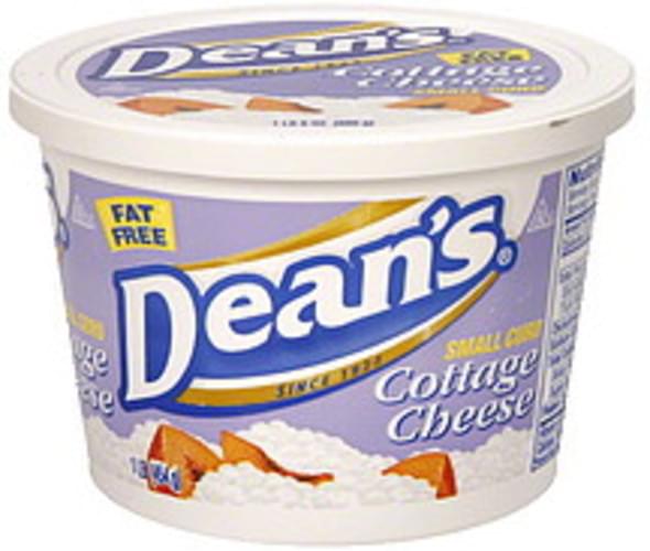 Deans Small Curd Fat Free Cottage Cheese 1 Lb Nutrition
