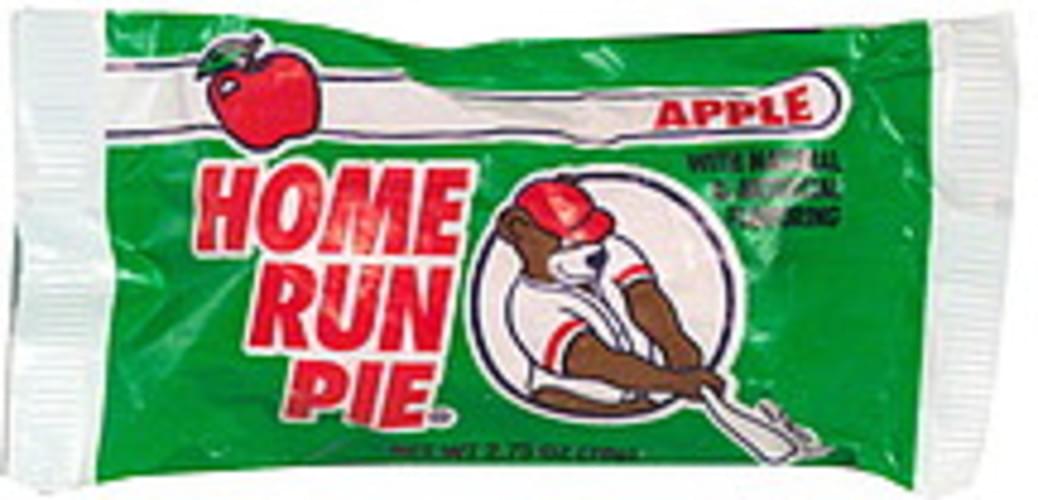 Home Run Pie Fruit Pie, Apple 2.75 oz, Nutrition Information Innit