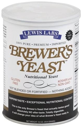 Lewis Labs Brewer's Yeast - 16 oz