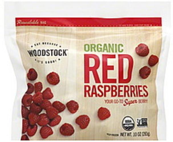 Woodstock Red, Organic Raspberries - 10 oz