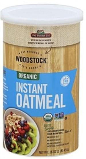 Woodstock Organic, Instant Oatmeal - 16 oz