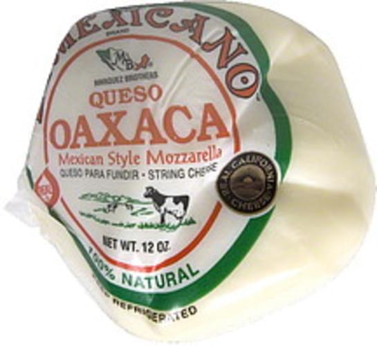 El Mexicano Queso Oaxaca Cheese 12 oz, Nutrition Information Innit