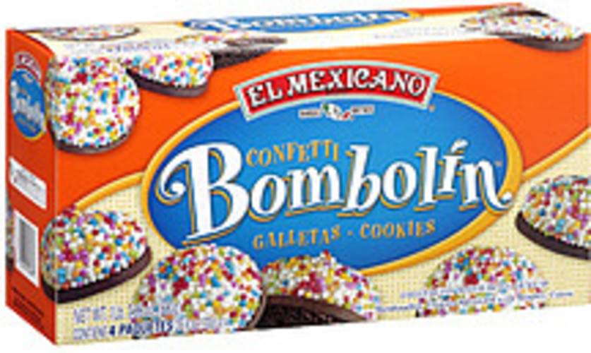 El Mexicano Confetti Bombolin Cookies 680, Nutrition Information Innit
