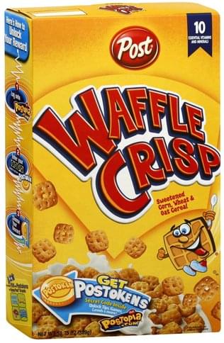 Waffle Crisp Cereal - 13.75 oz, Nutrition Information | Innit