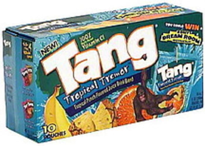 Tang Tropical Tremor Juice Drink 10 ea, Nutrition Information Innit