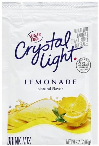 sugar in crystal light lemonade