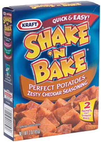 Shake 'N Bake Zesty Cheddar Seasoning Perfect Potatoes - 3 oz ...