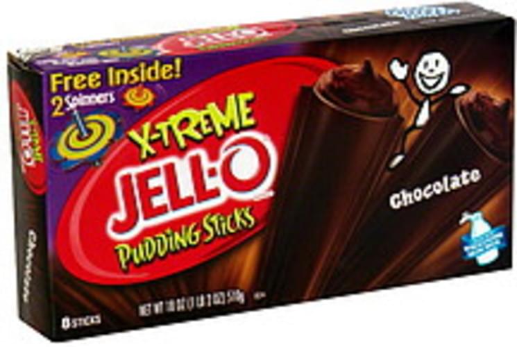 Jell O Chocolate, Bonus Pudding Sticks 8 ea, Nutrition Information