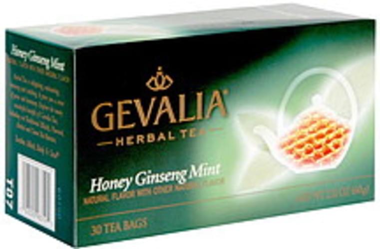 Gevalia Honey Ginseng Mint Herbal Tea 30 Ea Nutrition Information Innit Gevalia Honey Ginseng Mint Herbal Tea 30 Ea Nutrition Information Innit