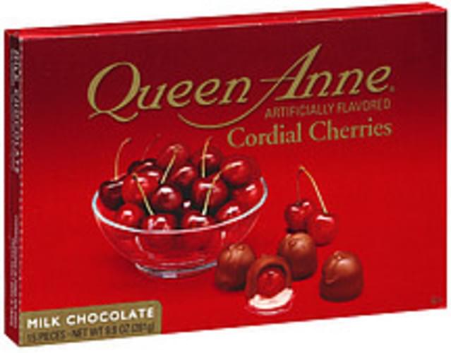 Queen Anne Artificially Flavored Cordial Cherries 15, Nutrition
