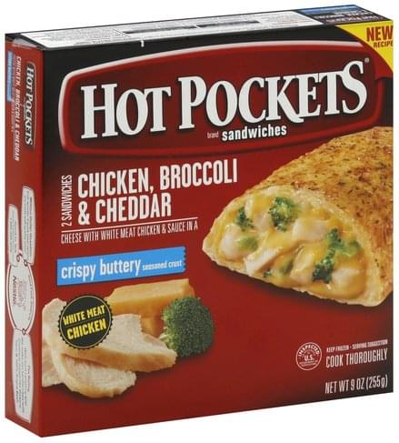 Carbs in hot pocket