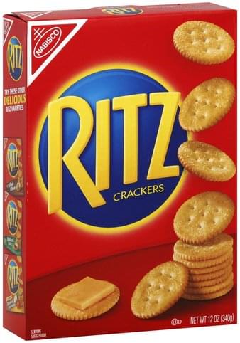 Ritz Crackers Nutrition Chart