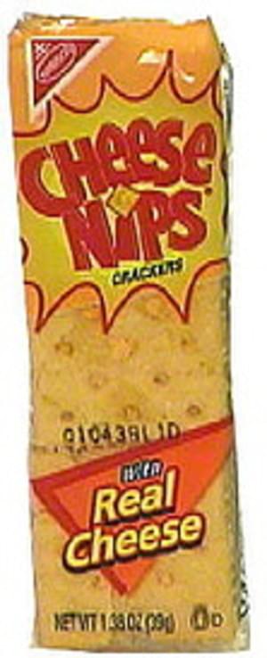 Cheese Nips Real Cheese Crackers 6 ea, Nutrition Information Innit