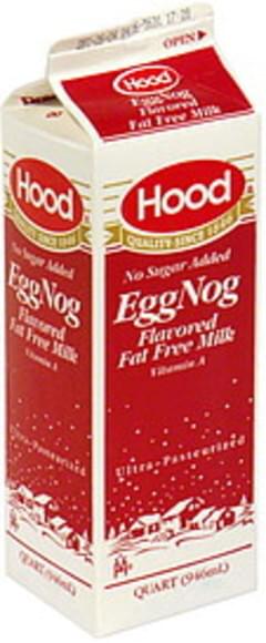 Hood Egg Nog No Sugar Added