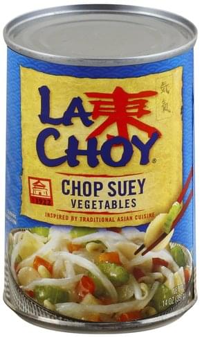 La Choy Chop Suey Vegetables - 14 oz, Nutrition Information | Innit