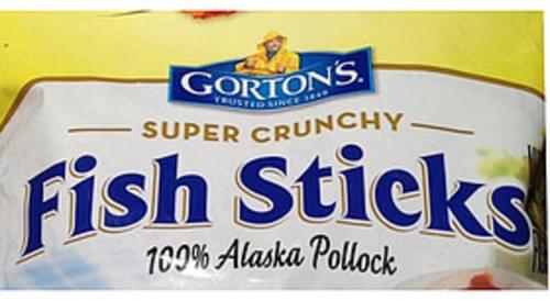 Gorton s Fish Sticks 91 G Nutrition Information Innit
