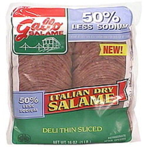 Gallo Italian Dry Salame 16 oz, Nutrition Information Innit