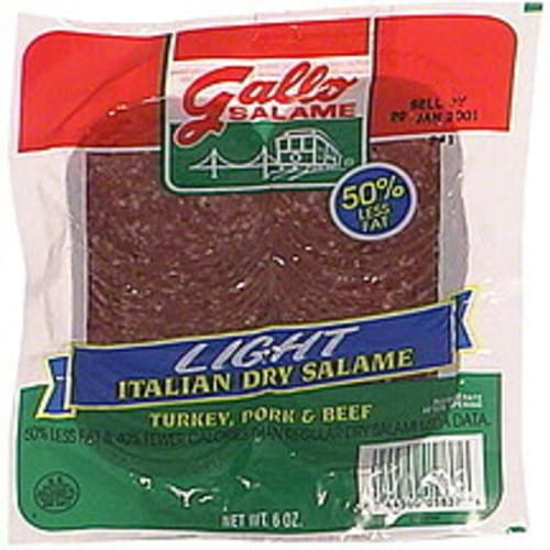 Gallo Light Italian Dry Salame 6 oz, Nutrition Information Innit