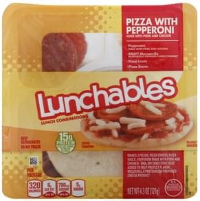 Lunchables Lunch Combinations Pizza with Pepperoni