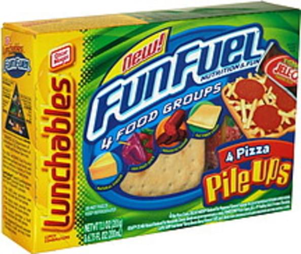 Lunchables 4 Pizza Pile Ups Lunch Combinations 1 ea, Nutrition