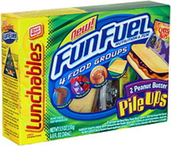 Lunchables 2 Peanut Butter Pile Ups Lunch Combinations - 1 ea