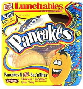 Lunchables Lunch Combinations Pancakes & Bac'n Bites
