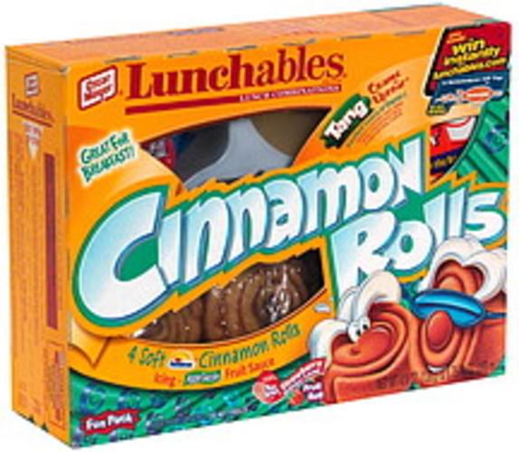 Lunchables Cinnamon Rolls Fun Pack Lunch Combinations 1 ea, Nutrition Information Innit