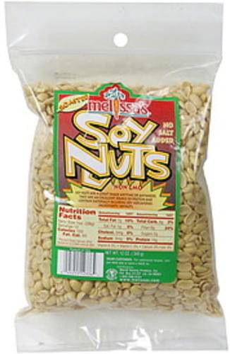 Melissas No Salt Added Soy Nuts - 12 oz