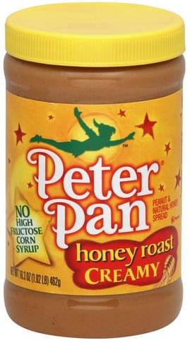 Peter Pan Creamy Honey Roast Peanut Natural Honey Spread 16 3 Oz Nutrition Information Innit Peter Pan Creamy Honey Roast Peanut Natural Honey Spread 16 3 Oz Nutrition Information Innit