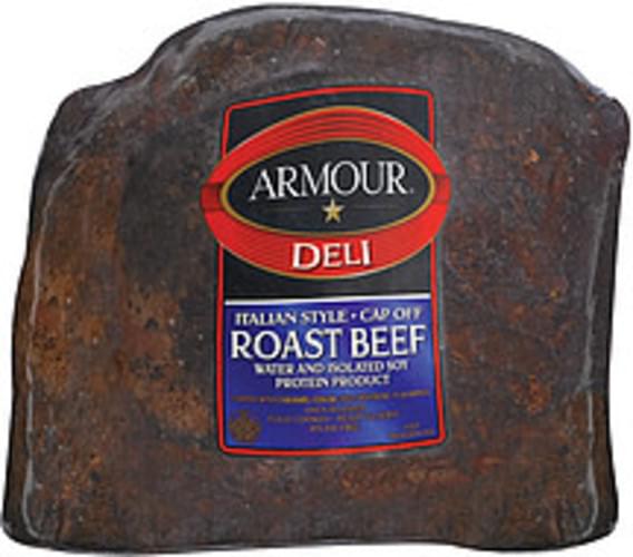 Armour Italian Style Cap Off Deli Roast Beef Deli Roast Beef 0