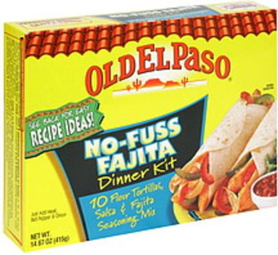 Old El Paso No Fuss Fajita Dinner Kit 14 67 Oz Nutrition Information Innit Old El Paso No Fuss Fajita Dinner Kit 14 67 Oz Nutrition Information Innit