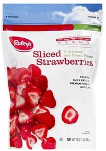 Raleys Sliced Strawberries - 16 oz