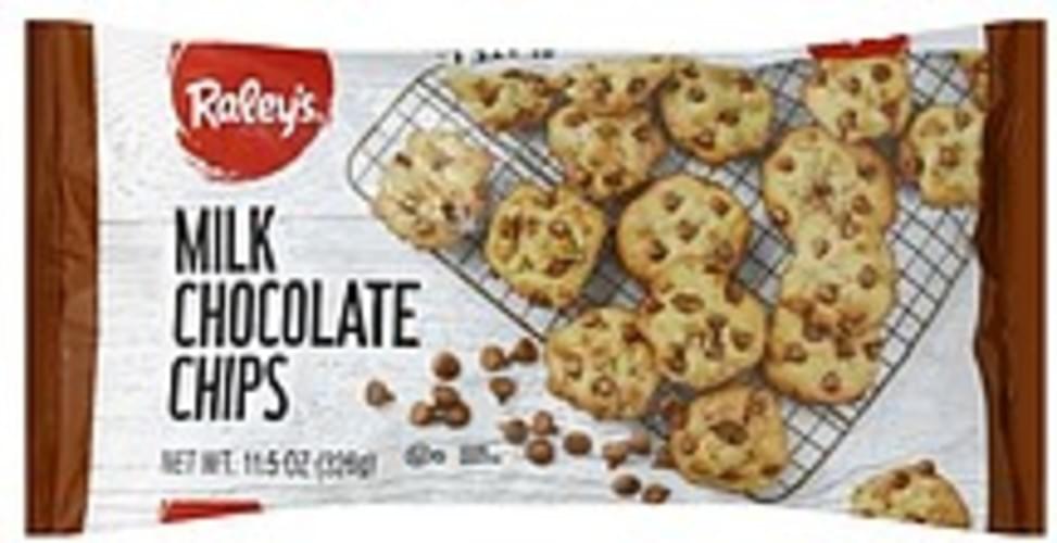 Raleys Milk Chocolate Chips 11.5 oz, Nutrition Information Innit