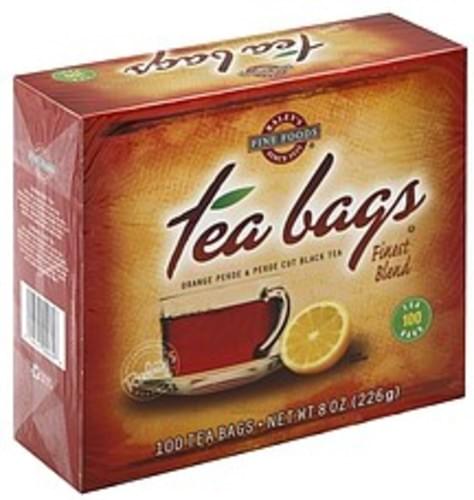 Raleys Orange Pekoe & Pekoe Cut, Tea Bags Black Tea - 100 ea