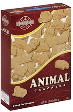 Stop & Shop Animal Crackers - 9.5 oz, Nutrition Information | Innit