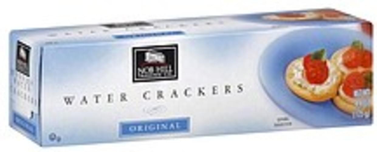 Nob Hill Original Water Crackers 4.4 oz, Nutrition Information Innit