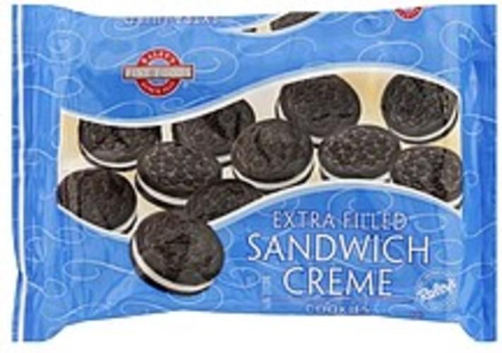 Raleys Sandwich Cream, ExtraFilled Cookies 18 oz, Nutrition