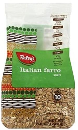 Raleys Italian Farro Spelt - 8.8 oz