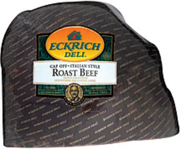Eckrich Cap Off Italian Style Roast Beef Deli Roast Beef 0