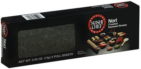 Sushi Chef Nori - 5 ea