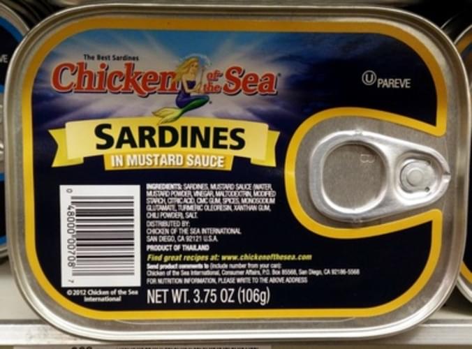 Chicken Of The Sea In Mustard Sauce Chicken Of The Sea Sardines In Mustard Sauce 3 75 Oz