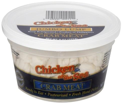 Chicken of The Sea Jumbo Lump Crab Meat - 8 oz