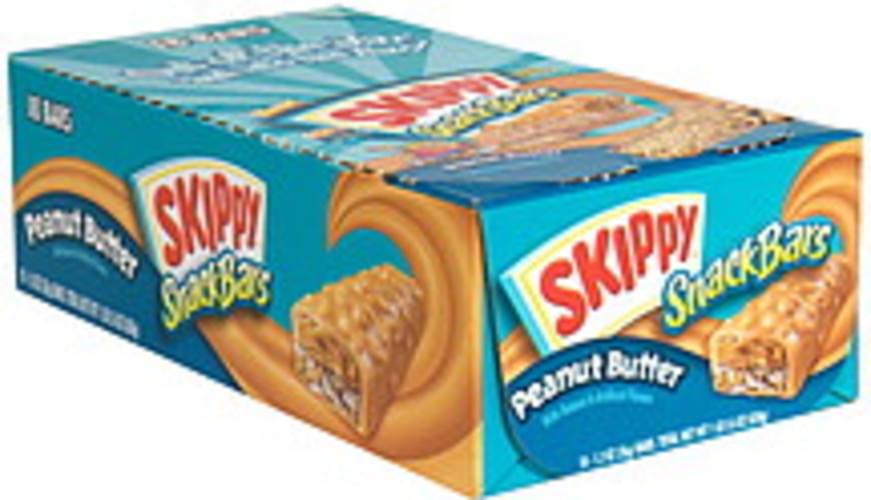 Skippy Peanut Butter Snack Bars 18 ea, Nutrition Information Innit