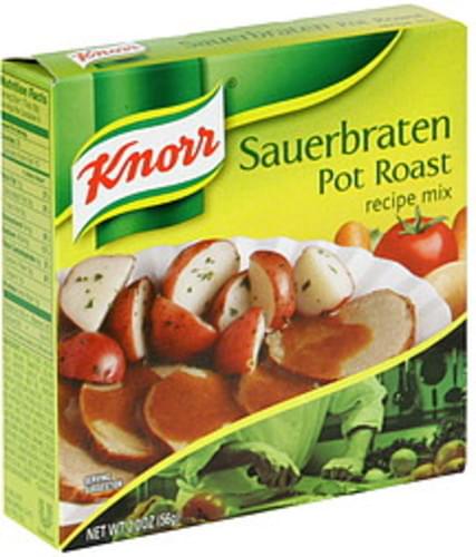 knorr sauerbraten mix directions in english