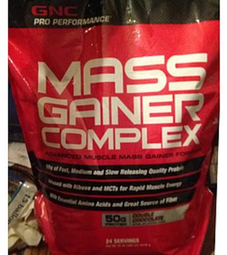 GNC Pro Performance AMP Gainer Complex Fomula MassDouble Chocolate - 182 g