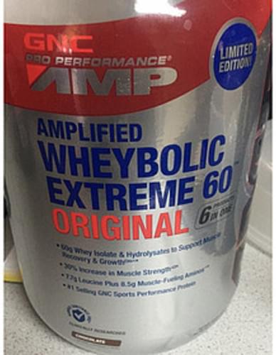 Gnc Pro Performance Amp Chocolate Amplified Wheybolic