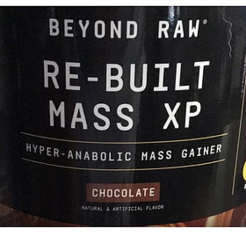 Beyond Raw Rebuilt Mass Xp Hyper Anabolic Mass Gainer Gnc Rebuilt Mass