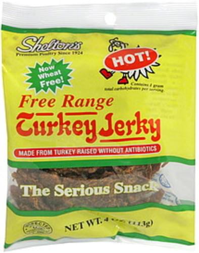 Shelton's Hot Turkey Jerky - 4 oz