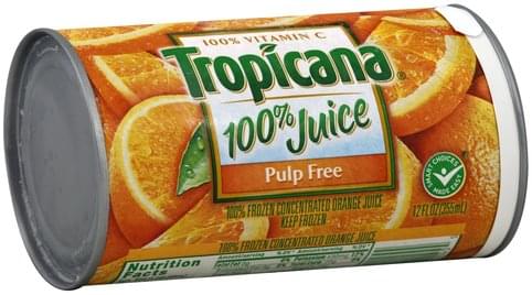 tropicana orange juice 12 oz