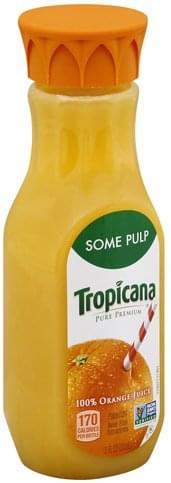 tropicana orange juice 12 oz